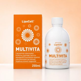   LipoCell MultiVita liposzómás multivitamin narancs ízben (250 ml)