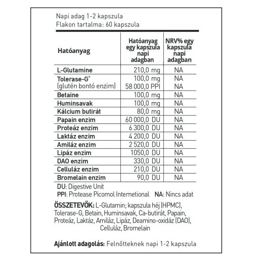 GluteNo kapszula (60 db)