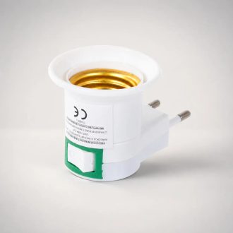 UV-fény sterilizáló izzóhoz foglalat kapcsolóval