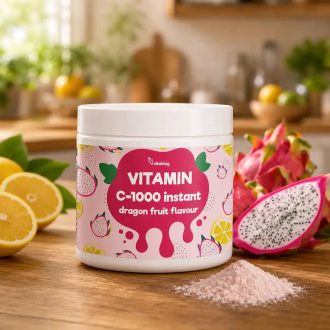   Vitaking C-vitamin italpor sárkánygyümölcs ízben (400 g)