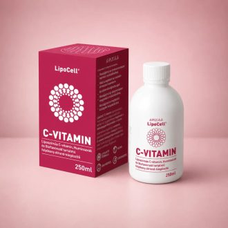 LipoCell liposzómás C-vitamin meggyes ízben (250 ml)