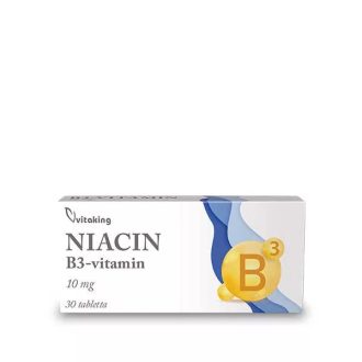 Vitaking B3-vitamin - Niacin 10 mg (30 db)